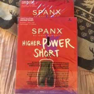 Spanx Higher Power Short 3X - very black